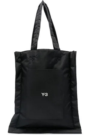 Y-3 Lux logo-print tote bag