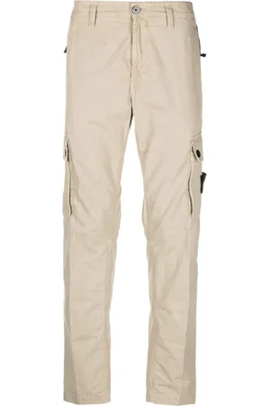 Stone Island Slim-fit tapered trousers