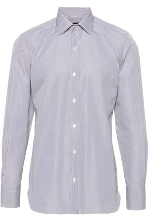 Tom Ford Striped poplin shirt