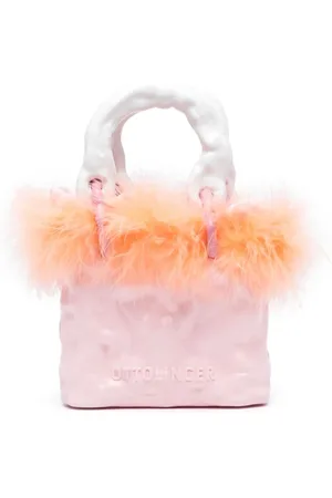 OTTOLINGER Signature Ceramic feather-trim tote bag