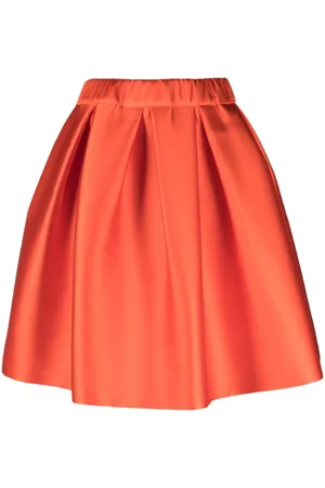 P.A.R.O.S.H. Pleated scuba full skirt