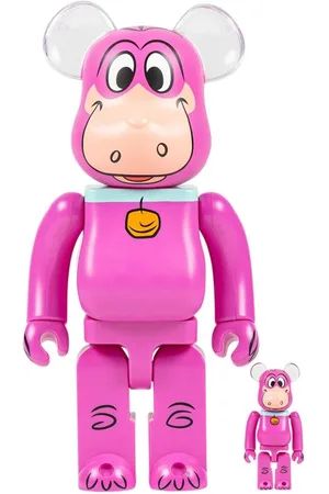 MEDICOM TOY X The Flintstones Dino BE@RBRICK 100% and 400% figure set