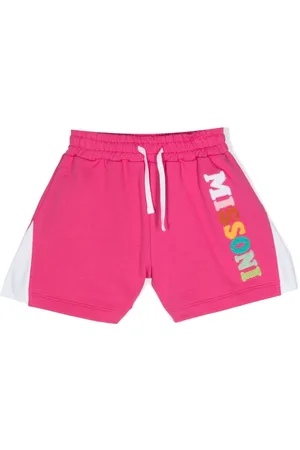 Missoni Logo-appliqué cotton shorts