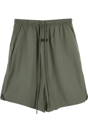 FEAR OF GOD Logo-appliqué drawstring-waist shorts