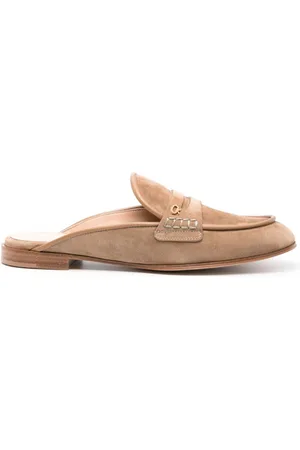 Gianvito Rossi Florio suede mules