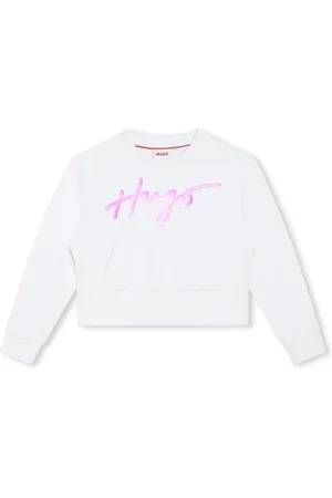 HUGO BOSS Logo-print cotton-blend sweatshirt