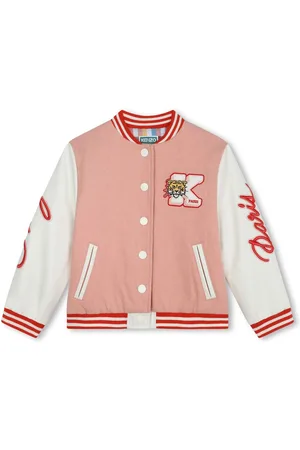 Kenzo Tiger-patch bomber jacket