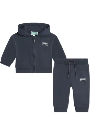 Kenzo Logo-print cotton tracksuit