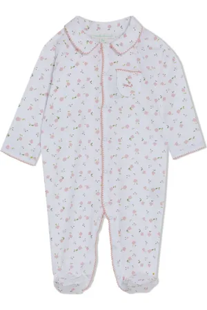 MARIE CHANTAL Flower-print cotton pajamas