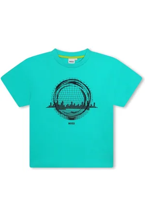 HUGO BOSS Graphic-print cotton T-shirt