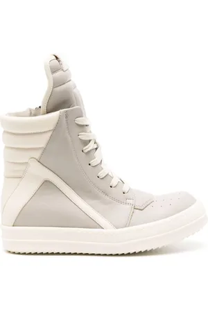 Rick Owens Geobasket leather high-top sneakers