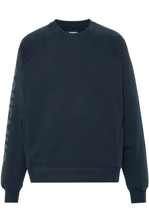 Jacquemus Le Sweatshirt Typo logo-print top