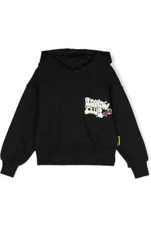 BARROW Logo-embellished cotton hoodie