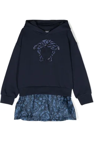 VERSACE Medusa Head sweatshirt dress