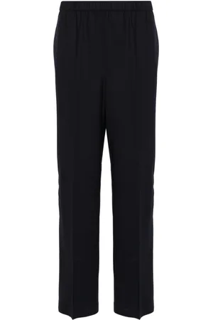 Fabiana Filippi Beaded-trim straight-leg trousers