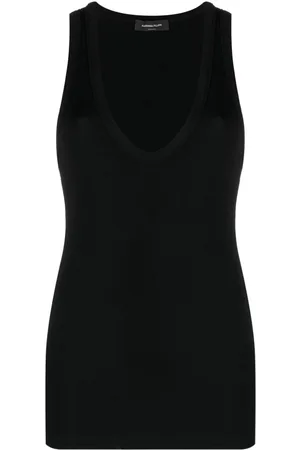 Fabiana Filippi Fine-ribbed tank top