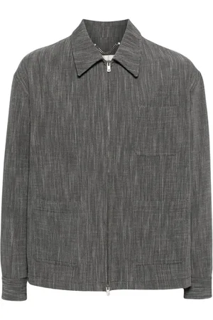 Golden Goose Mélange virgin wool-blend shirt jacket