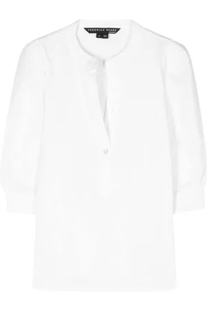 VERONICA BEARD Half-length puff sleeves top