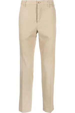 Incotex Low-rise pleated chinos
