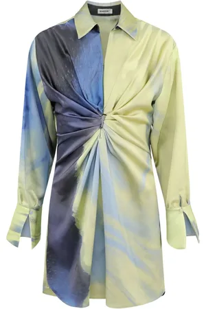 Simkhai Roma abstract-print minidress