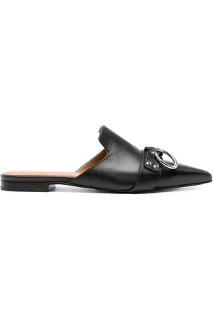 R13 Sid Harness leather mules