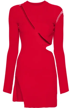 The Attico Cut-out mini dress