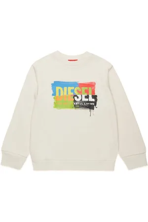 Diesel Logo-print cotton sweatshirt