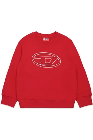 Diesel Oval-D logo-print cotton sweatshirt