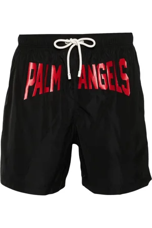 Palm Angels PA City logo-print swim shorts