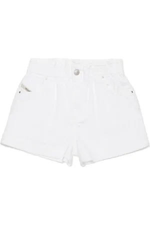 Diesel Logo-appliqué denim shorts