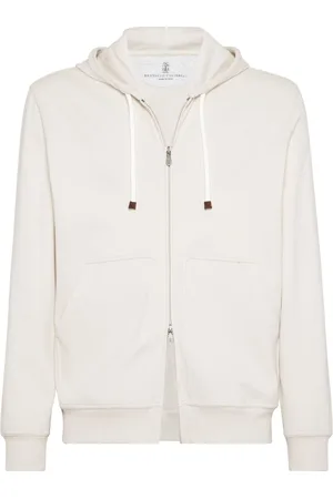 Brunello Cucinelli Zip-up hooded sweatshirt