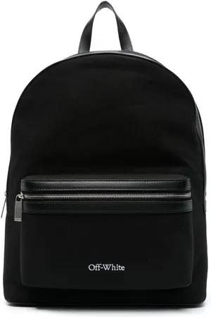 OFF-WHITE Logo-embroidered backpack