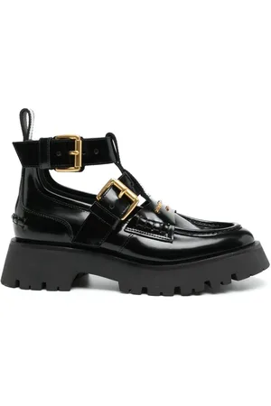 Alexander Wang Carter box ankle-strap boots