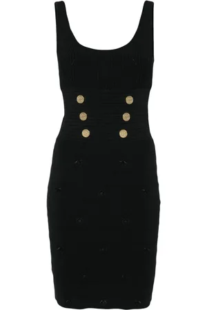 Pinko Love Birds-embroidered midi dress