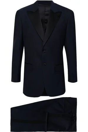 LARDINI Single-breasted wool-blend suit