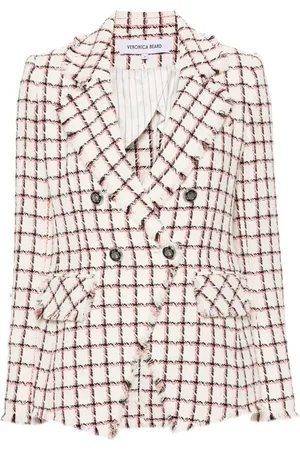 VERONICA BEARD Taja tweed dickey jacket