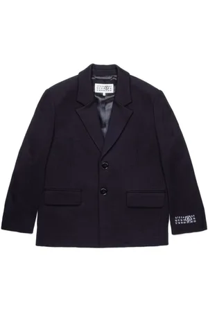 Maison Margiela Numbers-motif single-breasted blazer