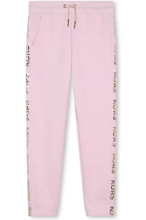 Michael Kors Logo-tape cotton track pants