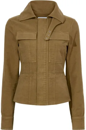 Proenza Schouler Brushed cotton military jacket