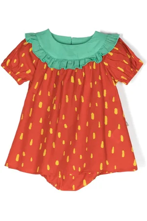 Stella McCartney Graphic-print cotton dress (set of two)