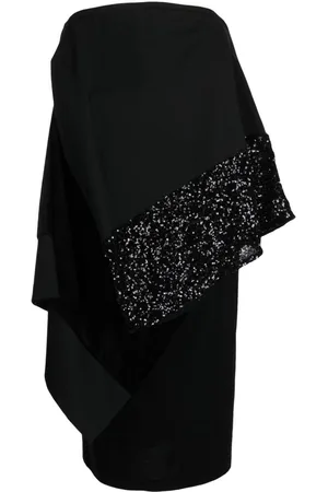 UNDERCOVER Sequin-embellished layered dress