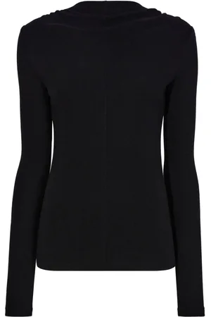 Proenza Schouler Charlie mock-neck ruched top