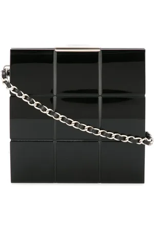 CHANEL 2002 Choco Bar clutch bag