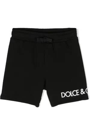 Dolce & Gabbana Logo-print cotton track shorts