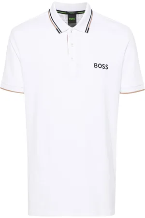 HUGO BOSS Embroidered-logo polo shirt