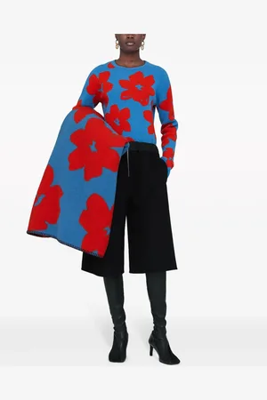 Jil Sander Tailored wide-leg wool shorts