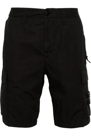 Stone Island Compass-badge cargo shorts