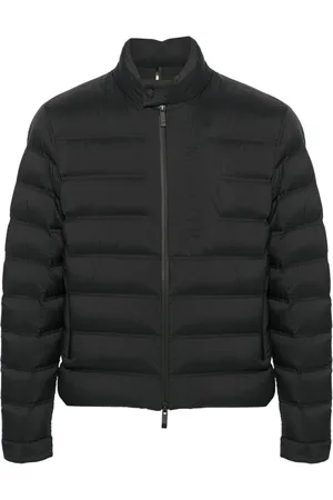 Moncler Logo-embossed quilted jacket