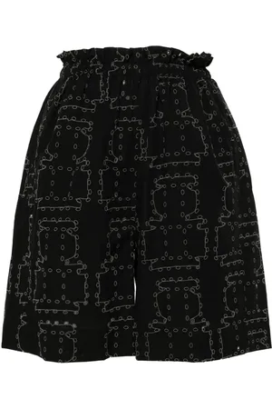HENRIK VIBSKOV Waybill broderie-anglaise shorts