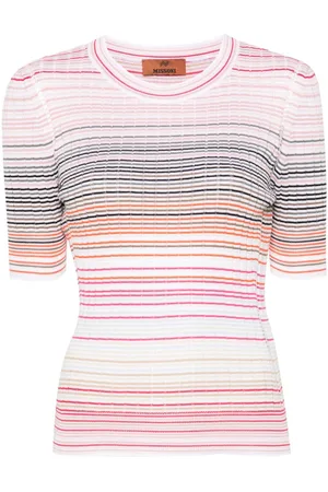 Missoni Stripe-pattern knitted jumper